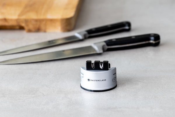 MasterClass Smart Sharp Dual Knife Sharpener, Silver image 2