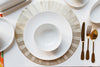 Mikasa Chalk Porcelain Dinner Plates, Set of 4, 27cm, White image 4