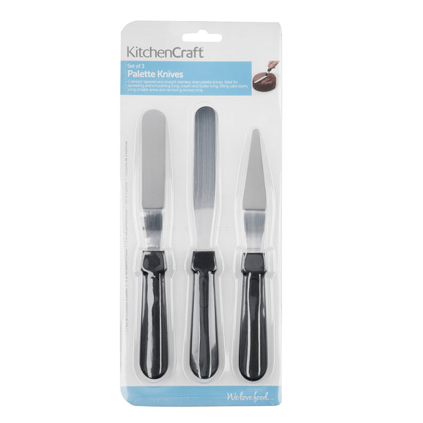KitchenCraft Set of 3 Palette Knives image 4