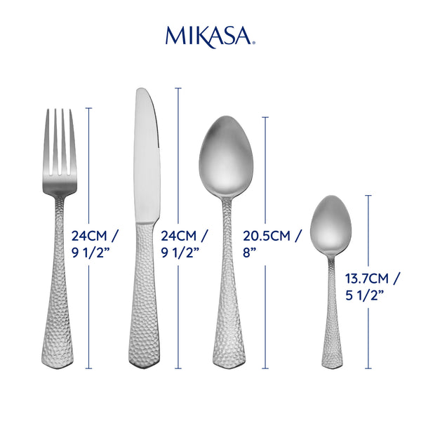 Mikasa Broadway Stainless Steel Cutlery Set, 16 Piece image 8