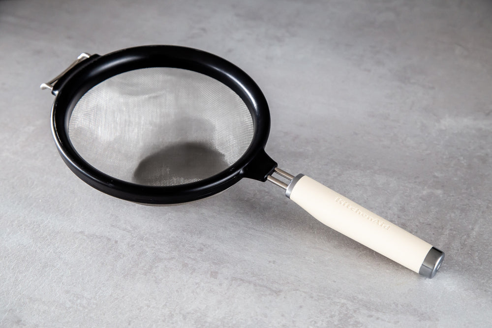 KitchenAid Stainless Steel Mesh Sieve – Almond Cream