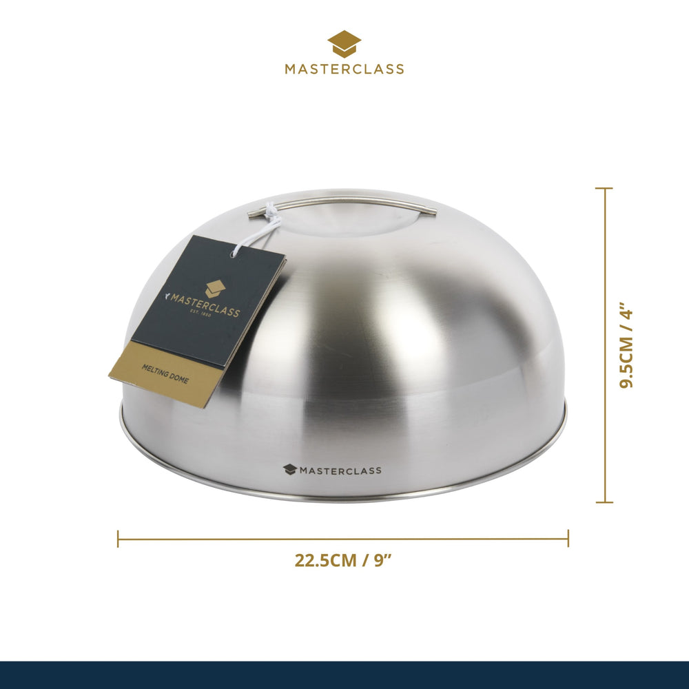 MasterClass Cheese Melting Dome / Burger Steamer Lid