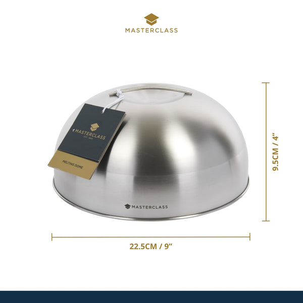 MasterClass Cheese Melting Dome / Burger Steamer Lid image 8