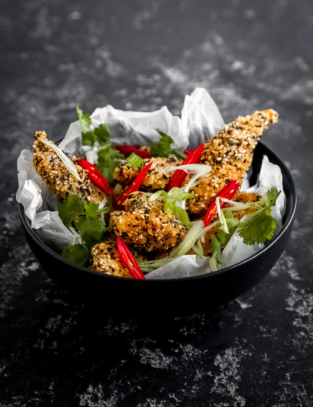 Set of 3 Maxwell & Williams Caviar 19cm Coupe Bowls