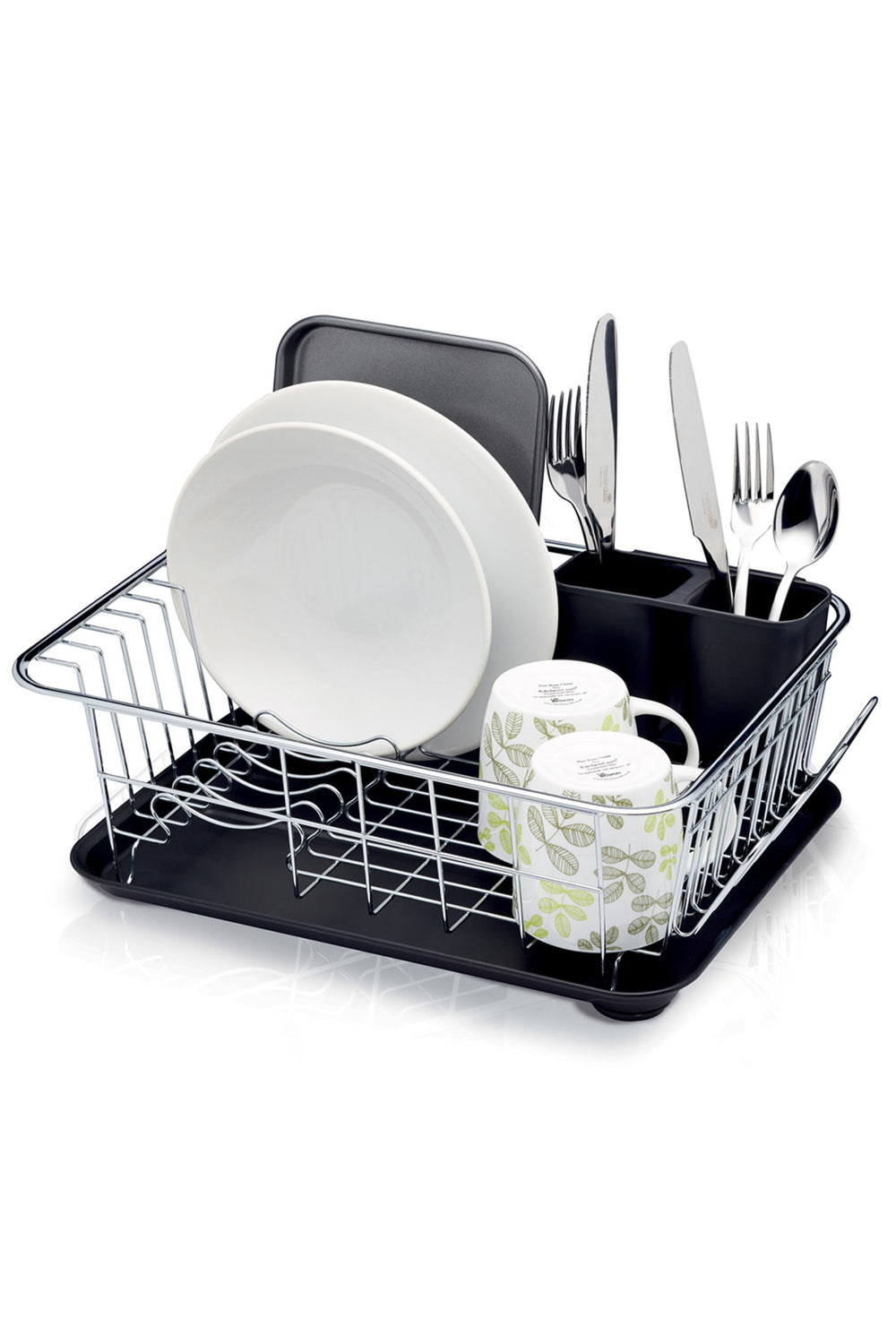KitchenCraft Chrome Plated Dish Drainer
