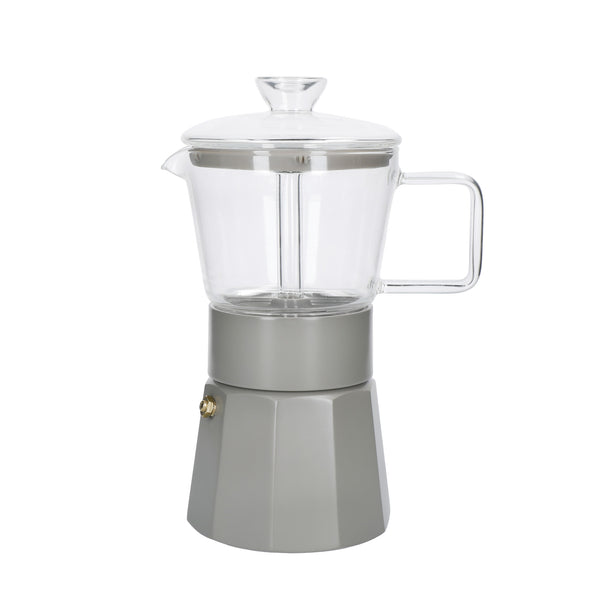 La Cafetière Verona Glass Espresso Maker - 6 Cup, Latte image 2