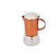 La Cafetière 4 Cup Copper Stovetop Espresso Maker - Stainless Steel, Gift Boxed