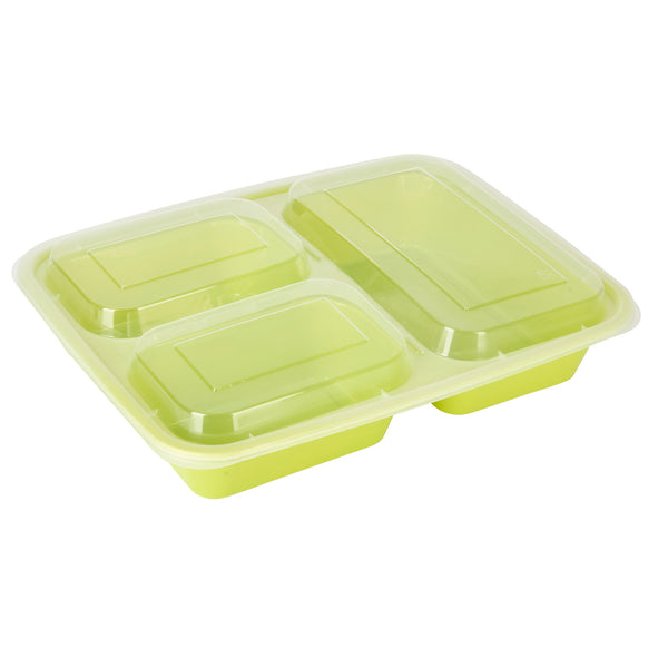 KitchenCraft Healthy Eating 5-Pack Portion Control Lunch Boxes with Compartments image 4