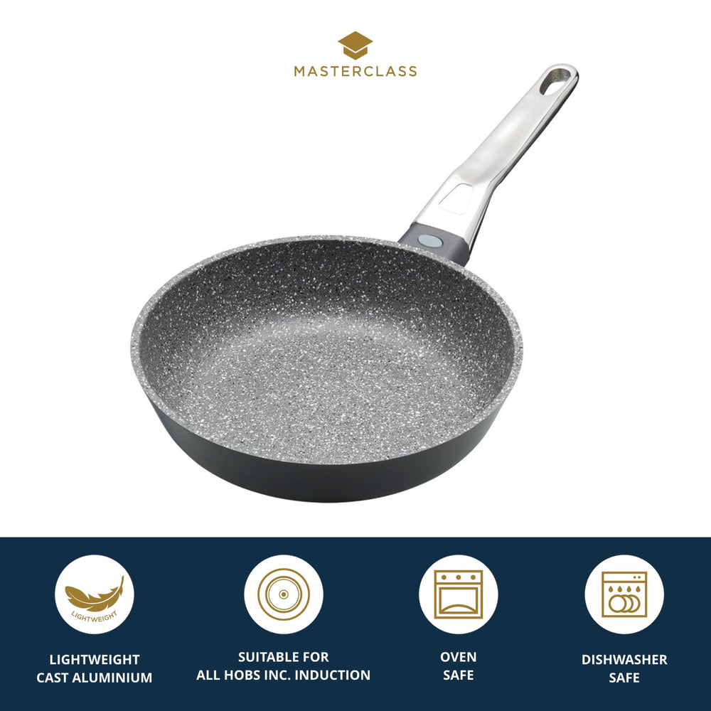 MasterClass Cast Aluminium Fry Pan, 20cm