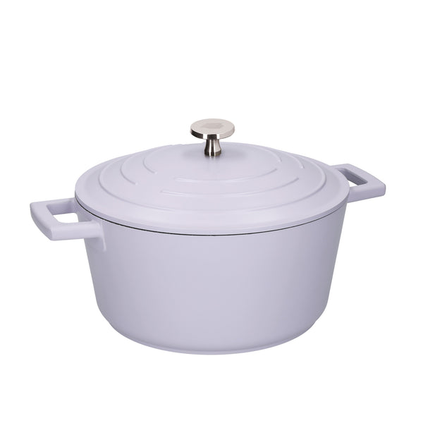MasterClass Lavender Cast Aluminium Casserole Dish, 4L image 3