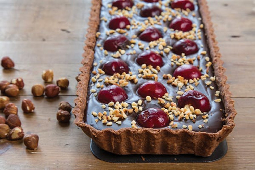 MasterClass Non-Stick Loose Base Rectangular Fluted Flan / Quiche Tin