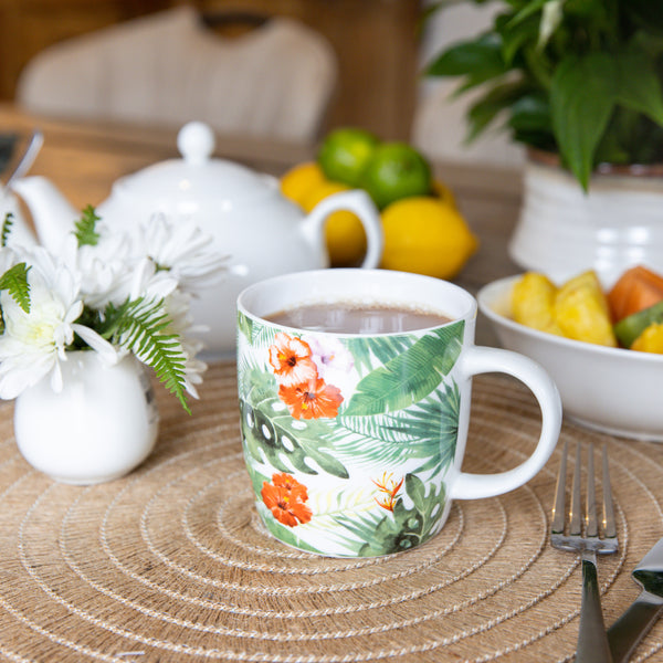KitchenCraft China Palm Leaf Mug image 5