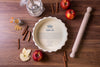 Home Made Fluted Round Pie Dish, 26cm