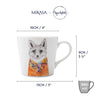 Mikasa Tipperley Fox Fine China Mug, 13 x 9 x 9CM, 380ML