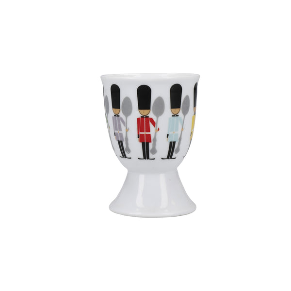 KitchenCraft Soldier Egg Cup Set - Porcelain, 4 Pieces image 3