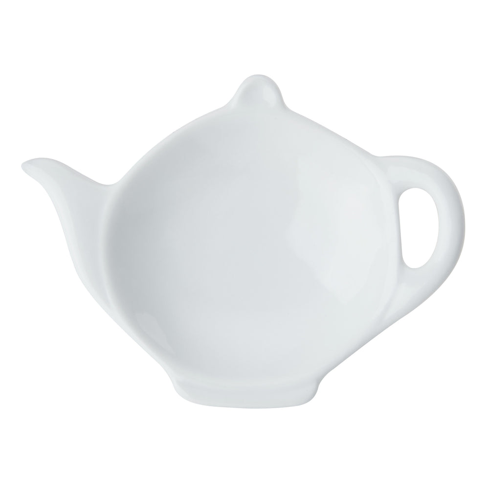 Mikasa Chalk Porcelain Teabag Tidy, 12cm, White image 1
