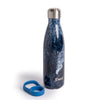 S'well 2pc Travel Bottle Set with Stainless Steel Water Bottle, 500ml, Azurite Marble and Blue Bottle Handle image 1