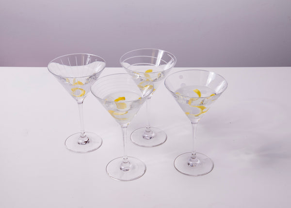 Mikasa Cheers Set of 4 Martini Glasses image 2