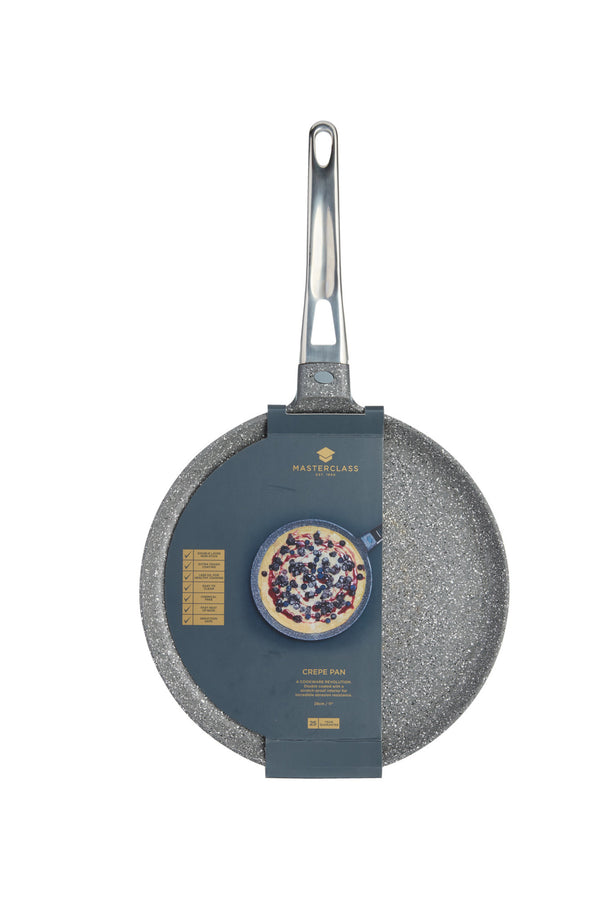MasterClass Cast Aluminium Crêpe Pan for Induction Hob, 28cm image 4