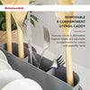 KitchenAid Compact Dish-Drying Rack - Charcoal Grey image 6