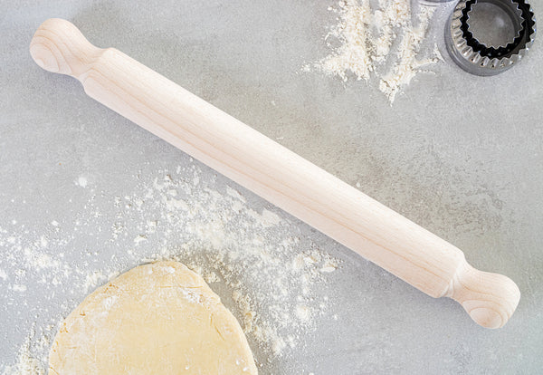 KitchenCraft Beech Wood Solid 40cm Rolling Pin image 2