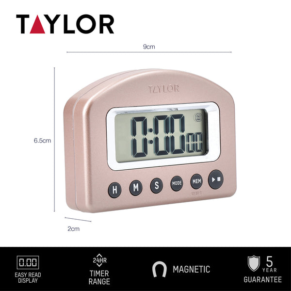 Taylor Pro 3-Piece Rose Gold Kitchen Measuring Set in Gift Box image 9