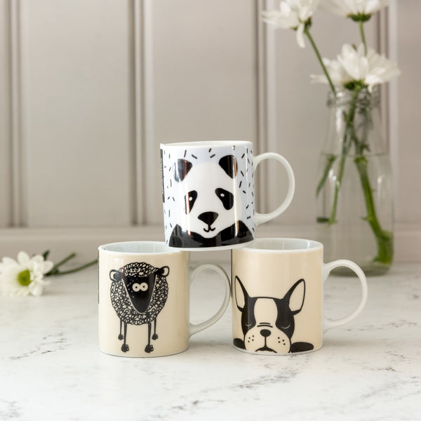 KitchenCraft 80ml Porcelain Panda Espresso Cup image 5