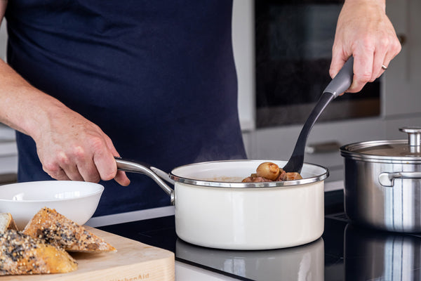 KitchenAid Soft Grip Slotted Spoon - Charcoal Grey image 6