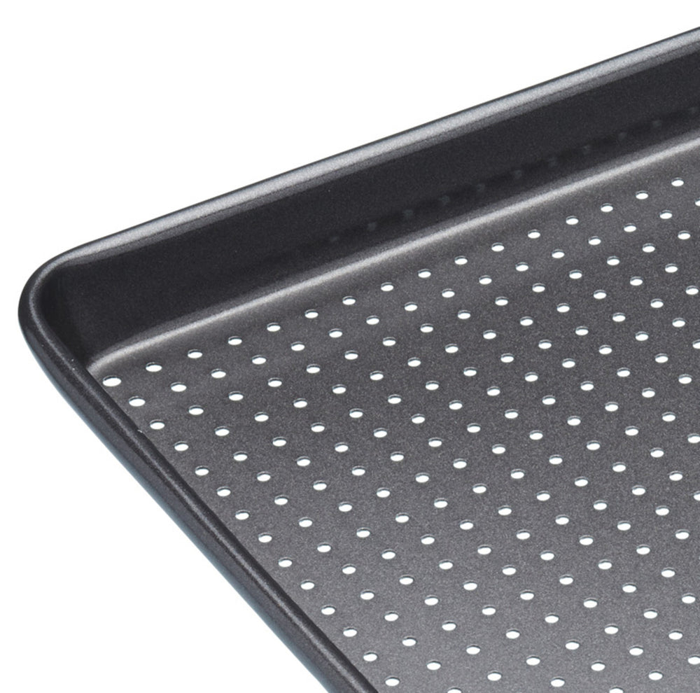 MasterClass Crusty Bake Non-Stick Baking Tray, 39cm x 27cm
