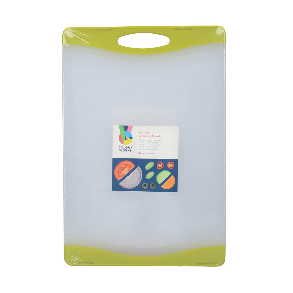 Colourworks Green Reversible Chopping Board