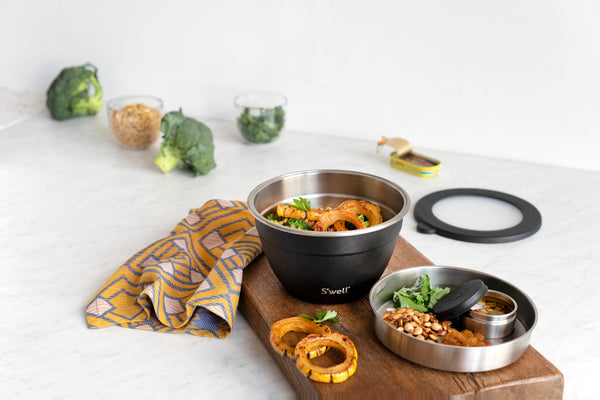 S'well Onyx Salad Bowl Kit, 1.9L image 2