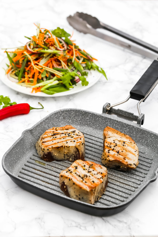 MasterClass Cast Aluminium Grill Pan, 24cm image 2