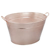 BarCraft Large Copper Champagne Bucket, Steel