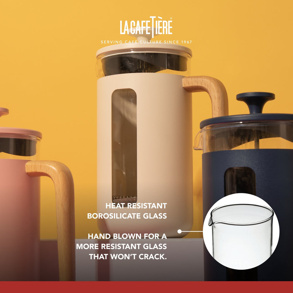La Cafetière Pisa 8-Cup Cafetière, Flint