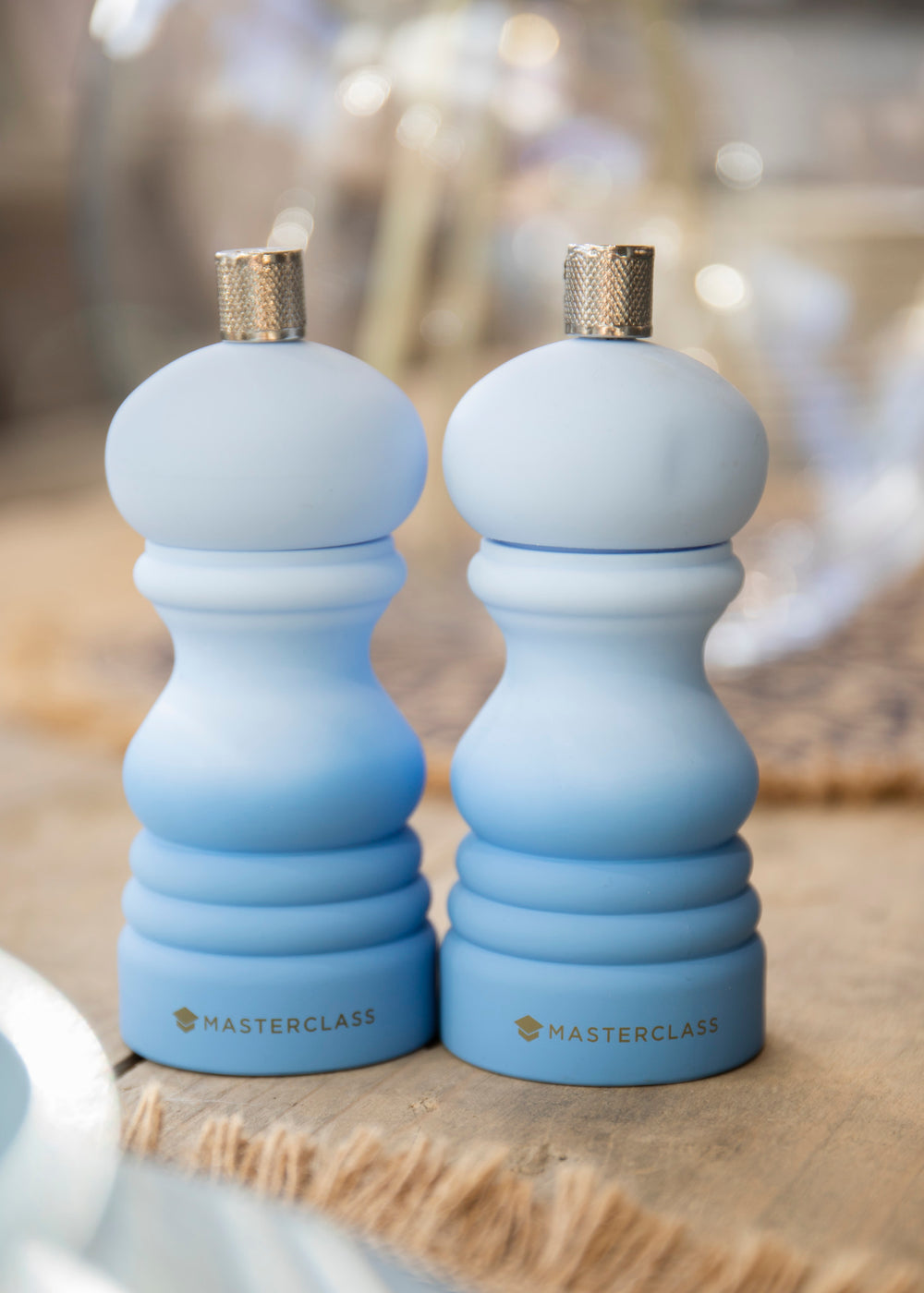 MasterClass Salt or Pepper Mill (12cm) - Blue Ombre