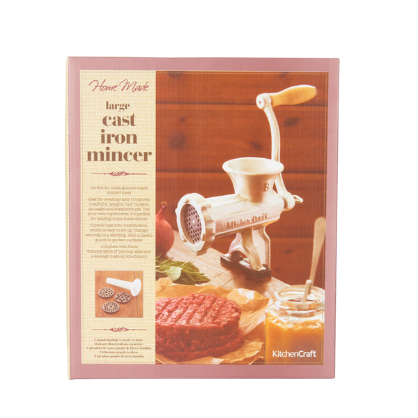 Home Made Cast Iron Mincer No.5 image 4