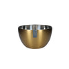MasterClass Stainless Steel Brass Finish Mixing Bowl, 24cm