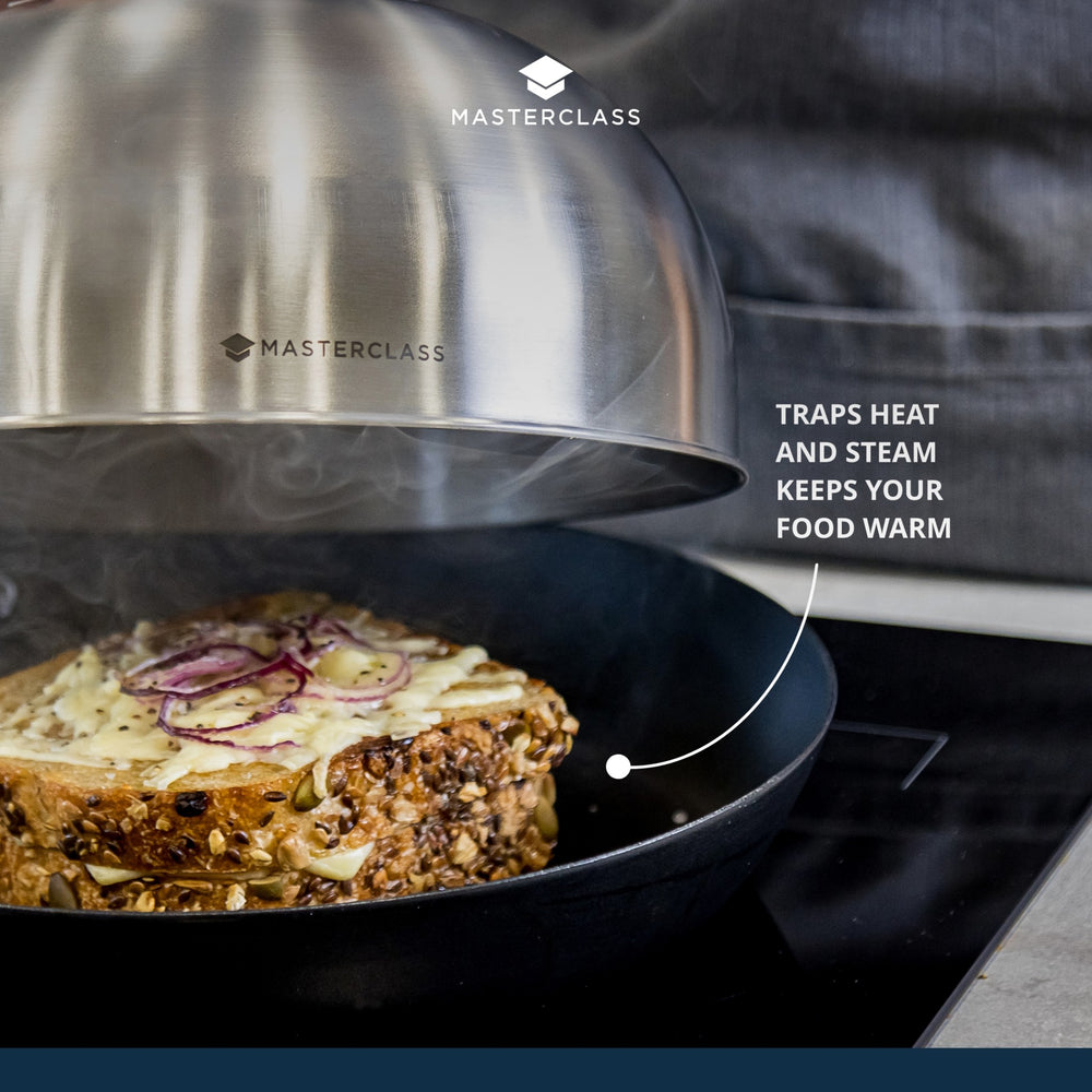 MasterClass Cheese Melting Dome / Burger Steamer Lid