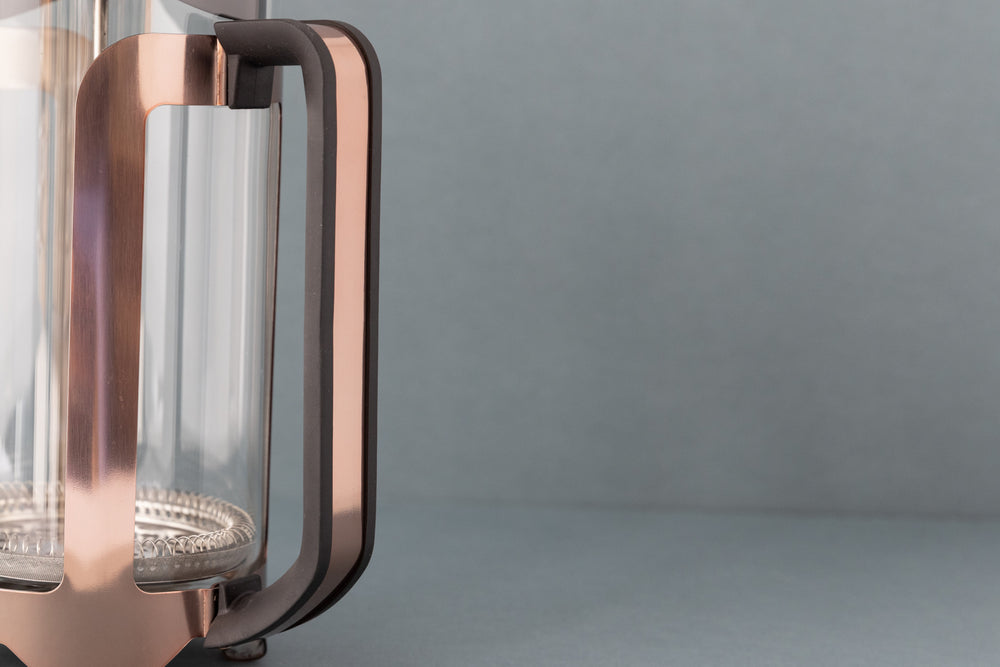 La Cafetière Roma 8 Cup Cafetière - Copper Effect Finish