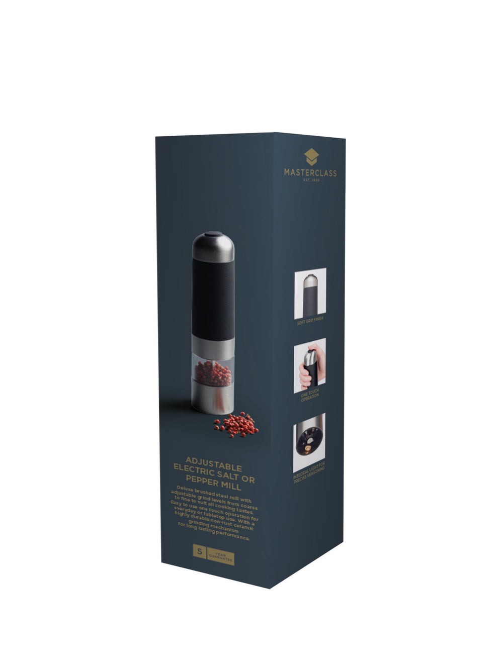 MasterClass Stainless Steel Electric Grinding Mill