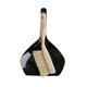 Natural Elements Eco-Friendly Dustpan and Brush, Robust Beechwood and 100% Recycled Plastic