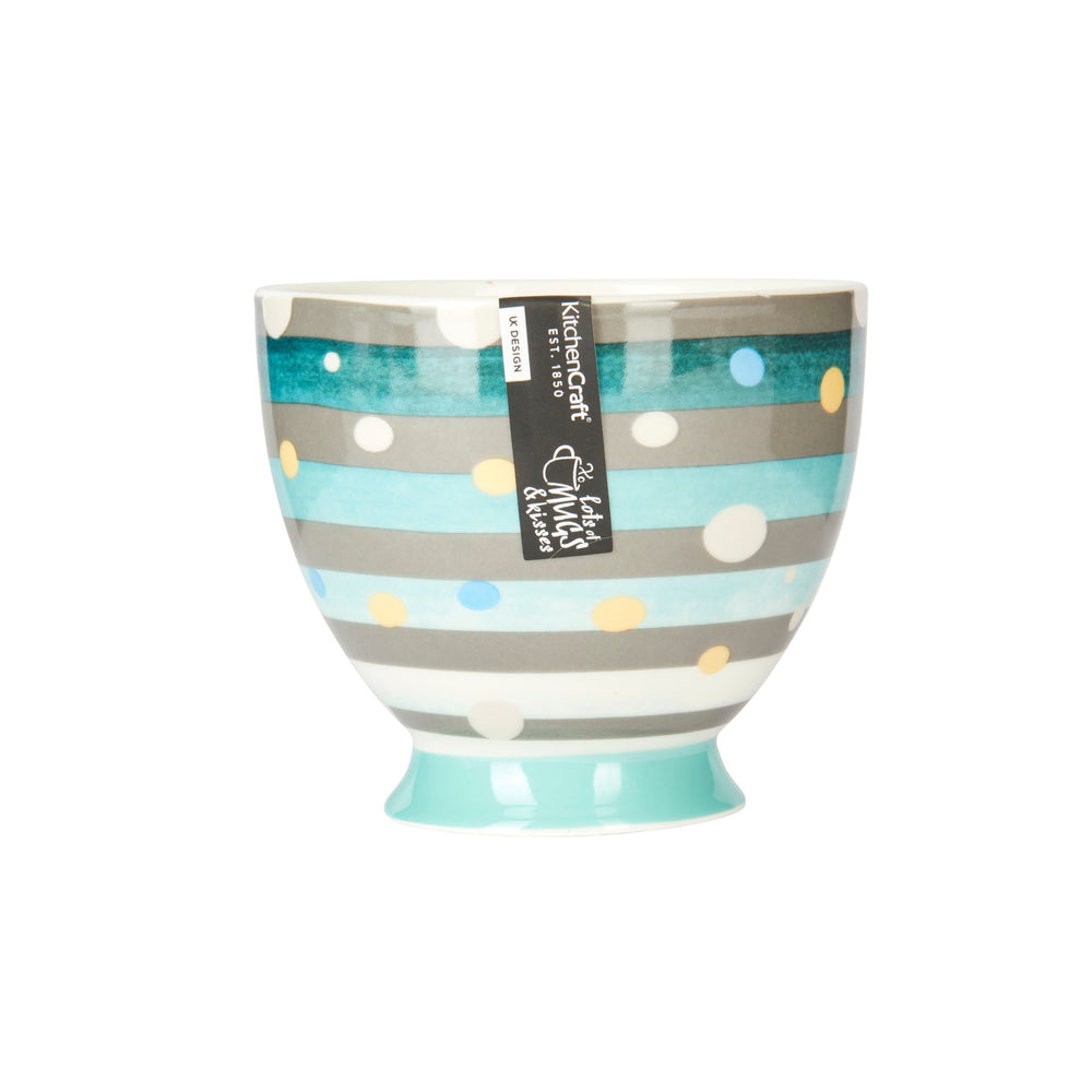 KitchenCraft China Spot Stripe Mug