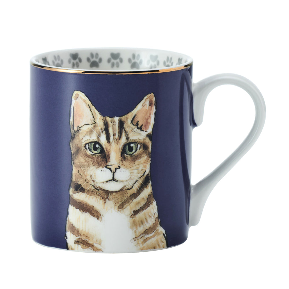 Mikasa Cat Straight-Sided Porcelain Mug, 280ml image 1