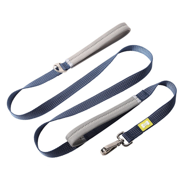 BUILT PET Large Night Safe Reflective Collar And Lead Set - Blue image 3