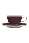 Maxwell & Williams Teas & C's Kasbah Violet 200ml Footed Cup and Saucer image 2