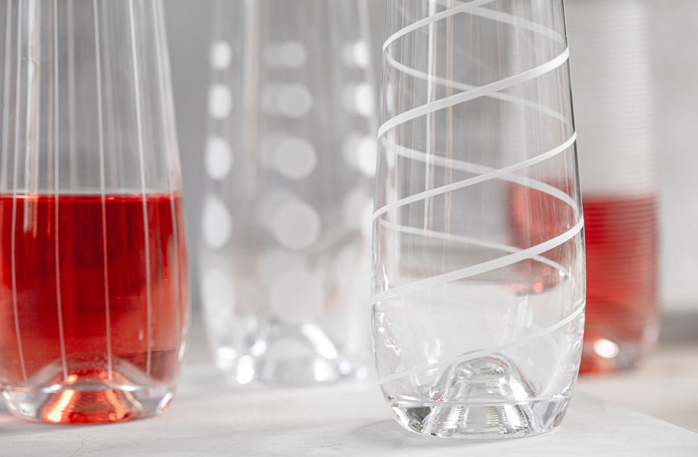 Mikasa Cheers Pack Of 4 Stemless Flute Glasses