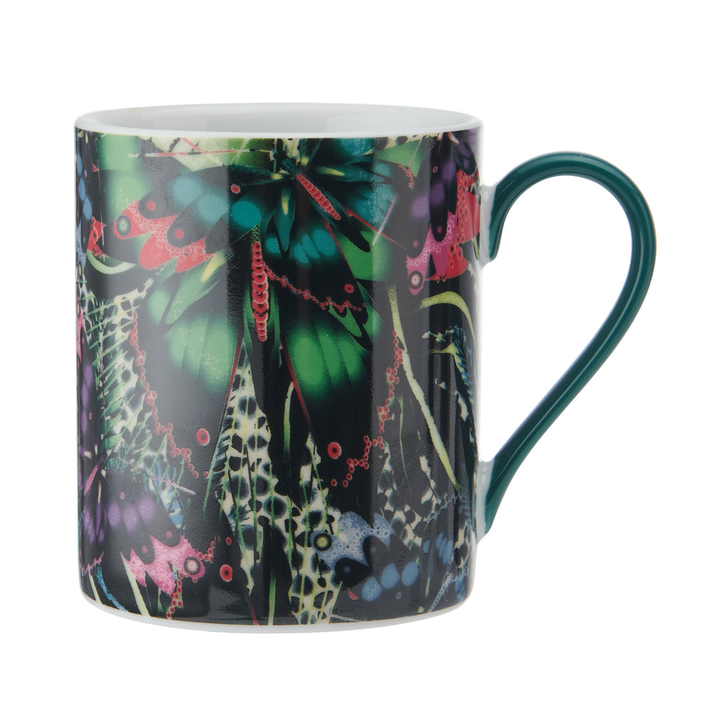 Mikasa x Sarah Arnett Porcelain Mug with Butterfly Print, 350ml image 1