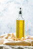KitchenCraft World of Flavours Italian Ridged Glass Oil Drizzler