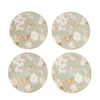 Creative Tops Duck Egg Floral Pack Of 4 Round Premium Placemats image 3