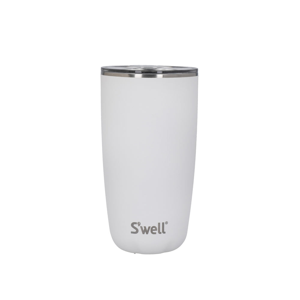 S'well 2pc Travel Cup and Bottle Set with Stainless Steel Water Bottle, 500ml and Drinks Tumbler, 530ml, Moonstone